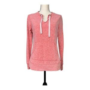 Green Tea Peach Color Kangaroo Sweat Shirt Size S